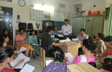 （1）先生への研修