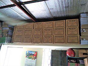 写真-3:学内に保管中のユーグレナクッキー