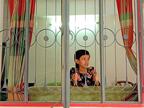 写真-3:学内宿泊施設のミムちゃん