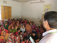 ARBAN学校の両親の交流会